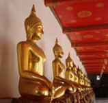 Wat Pho Buddha-Skulpturen